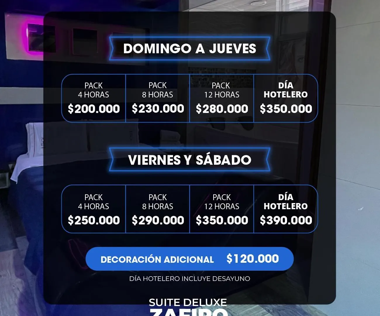 Hotel Amarte Suite Bogota Love hotel