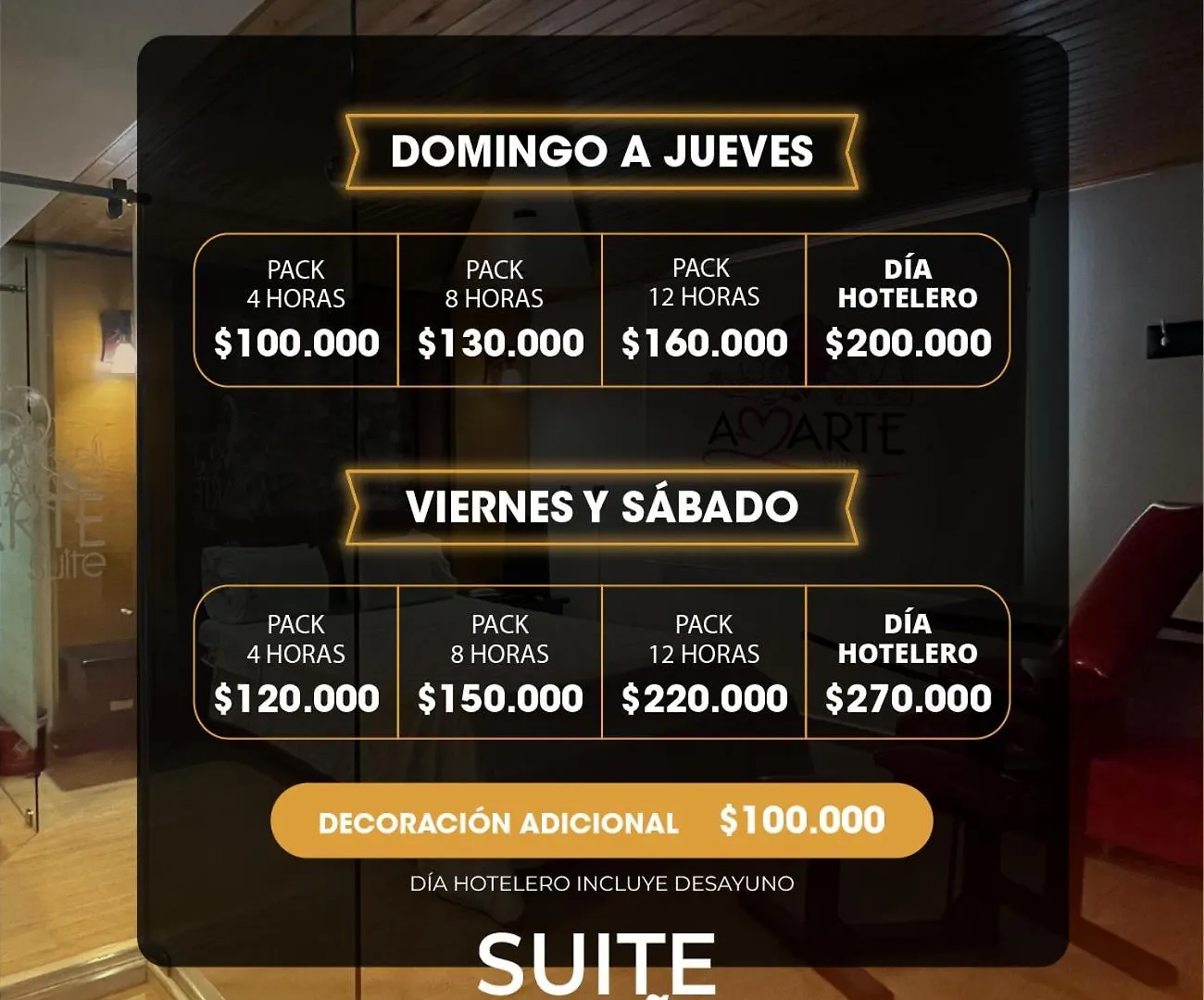 Hotel Amarte Suite Bogotá