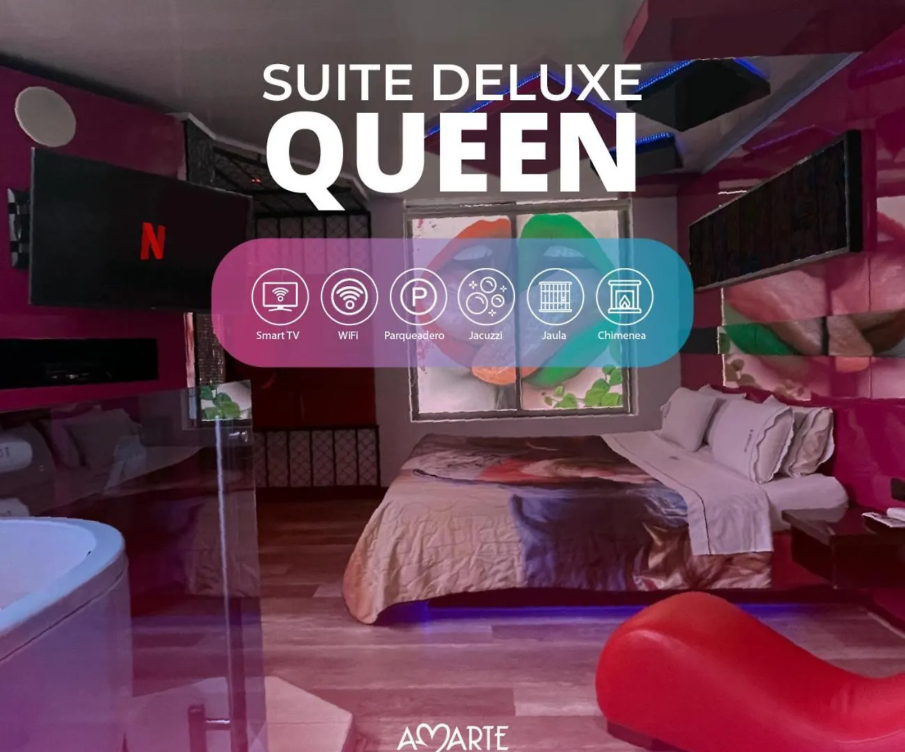 Hodinový hotel Hotel Amarte Suite Bogotá